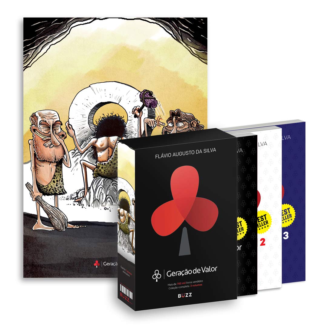 BOX GERAÇÃO DE VALOR - RODA: (volumes 1, 2, 3 + pôster exclusivo